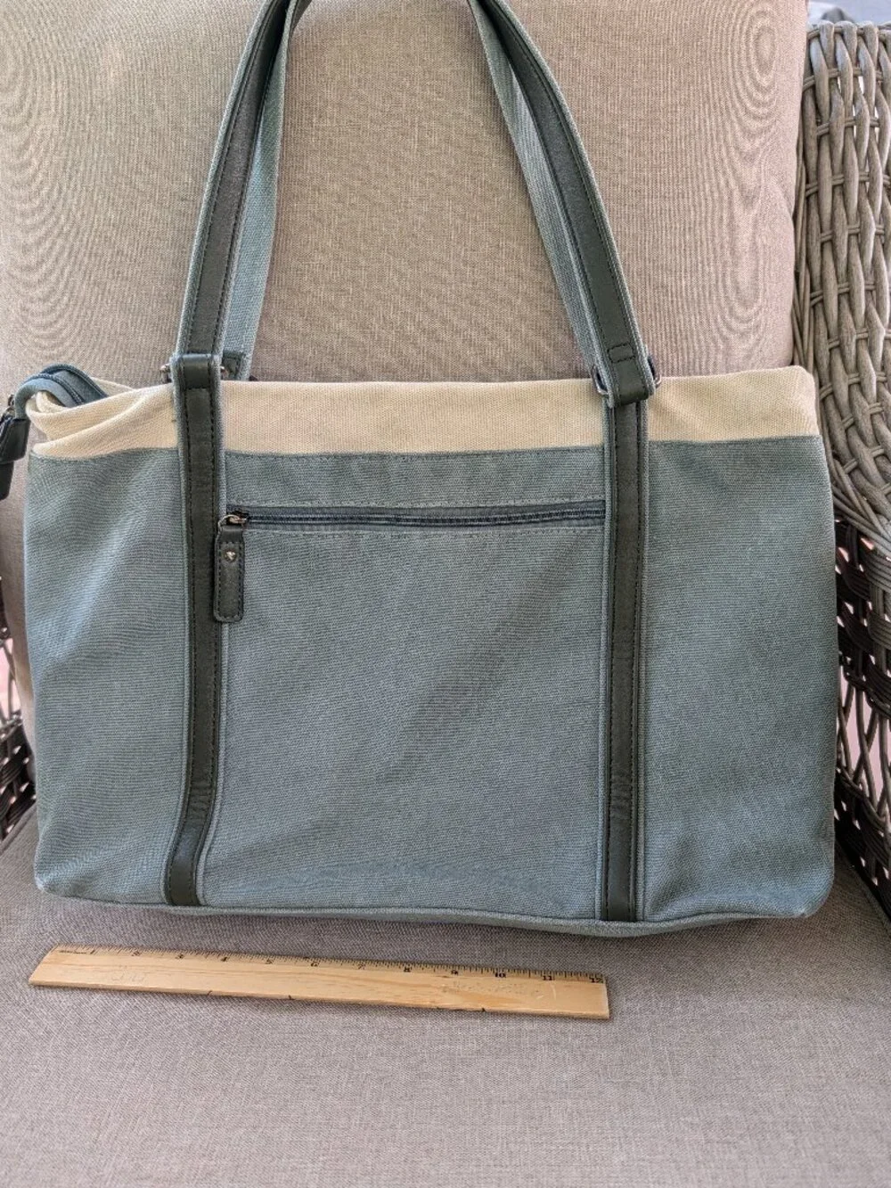 Shoulder Bag Tote Laptop Canvas Satchel